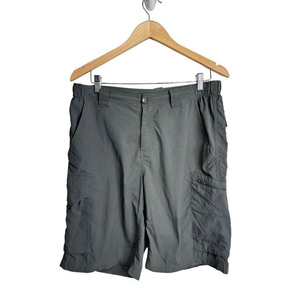 Columbia Shorts Mens Omni-Shade Sun Protection Gray Size 32 - Picture 1 of 8